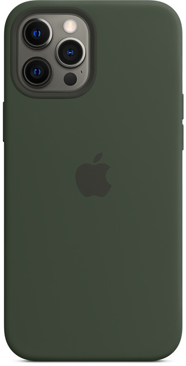 Apple silikonový kryt s MagSafe pro iPhone 12 Pro Max, zelená_158185952