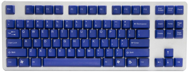 Mountain vyměnitelné klávesy Tai-Hao, ABS, 104 kláves, modré, US_1957740490