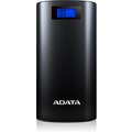 ADATA powerbanka P20000D, 20000mAh, LED svítidlo, černá