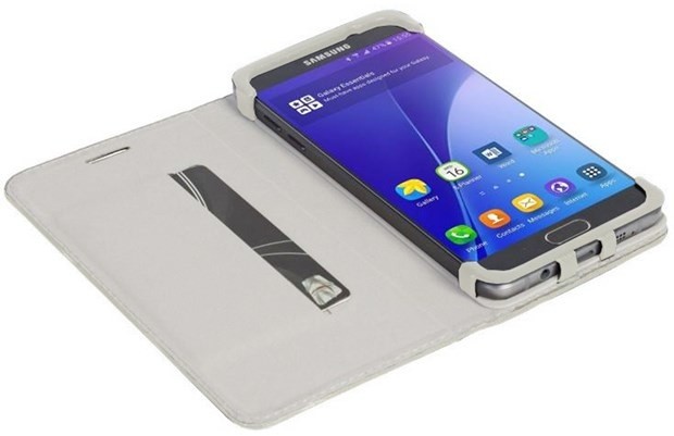 Krusell flipové pouzdro MALMÖ FolioCase pro Samsung Galaxy S7, bílá_28334360