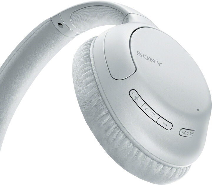 Sony WH-CH710N, bílá-šedá
