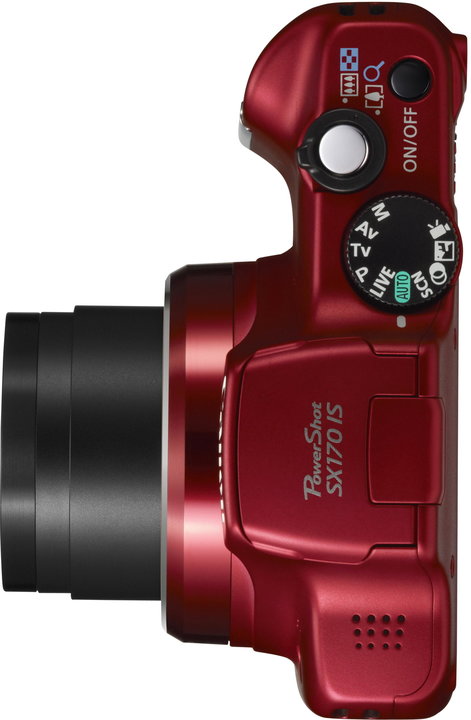 Canon PowerShot SX170 IS, červená_142423427