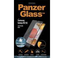 PanzerGlass ochranné sklo Edge-to-Edge pro Samsung Galaxy A42, antibakteriální, černá