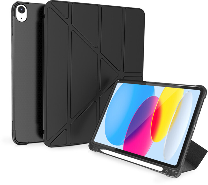 Epico ochranný obal Fold Flip Case pro Apple iPad 2022 10,9&quot;, černá_558304552