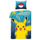 Povlečení Pokémon - Pikachu, modré
