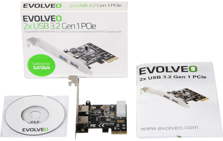 Evolveo 2x USB 3.2 Gen 1 PCIe_892366243