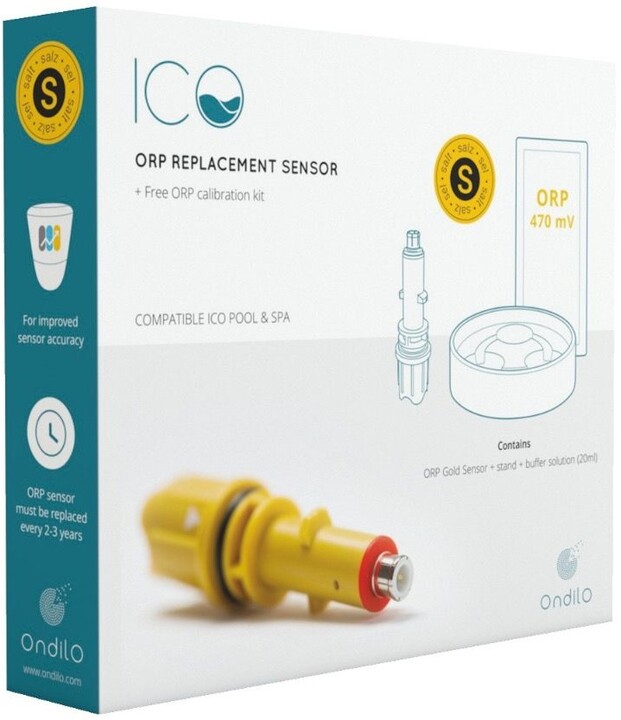 ONDILO ICO - náhradní Sůl sensor žlutý + kalibrační sada_954567961