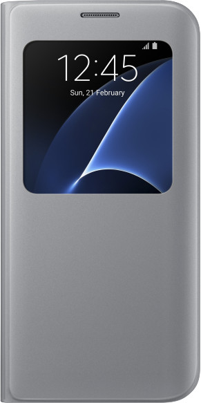 Samsung EF-CG935PS Flip S-View Galaxy S7e, Silver_322671504