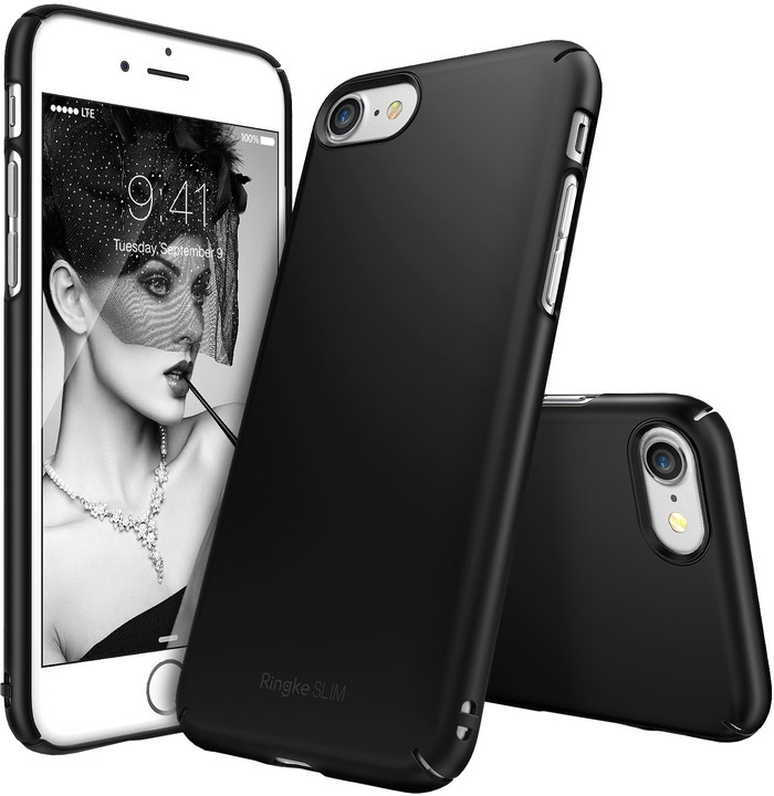 Ringke Slim case pro iPhone 7, sf black_167368980