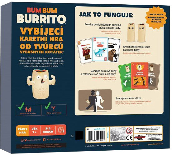 Karetní hra Bum Bum Burrito_1116442299