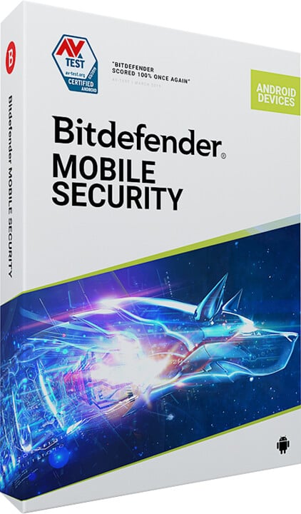Antivir Bitdefender Mobile Security for Android, 1 zařízení, 12 měsíců v hodnotě 299 Kč