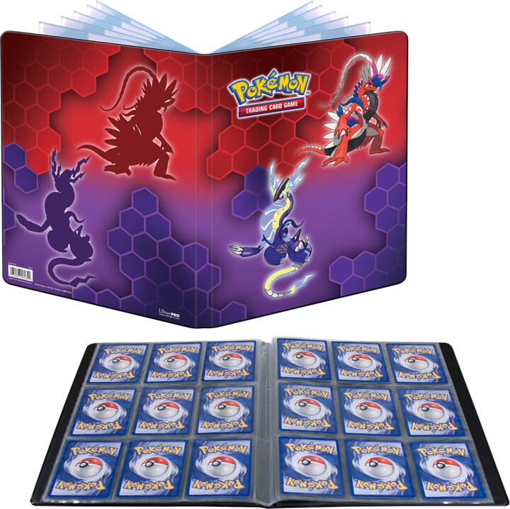 Album Ultra Pro Pokémon: GS Koraidon &amp; Miraidon - A4, 180 karet_602372325