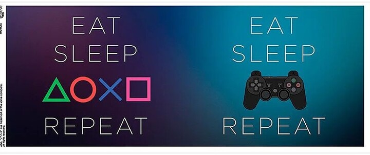 Hrnek PlayStation - Eat Sleep Play Repeat_916154947