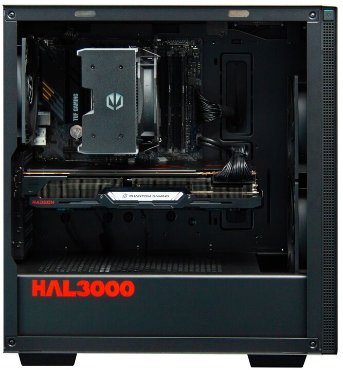 HAL3000 Online Gamer (R7 5700X3D, RX 6800 XT), černá_1030229451