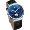 Huawei Watch W1 Stainless Steel/Black Leather Strap_478203127