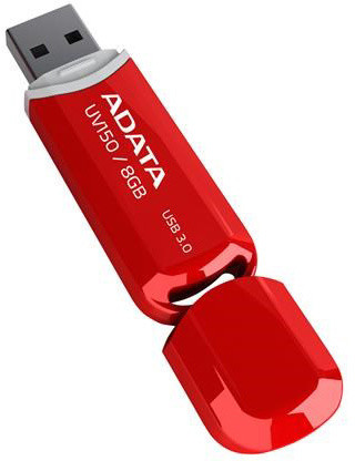 ADATA UV150 8GB, červená_1112001678