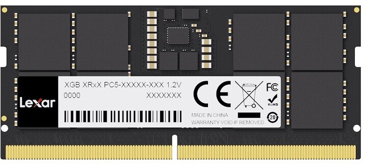 Lexar 16GB DDR5 5600 CL46 SO-DIMM - Blister balení_144546392