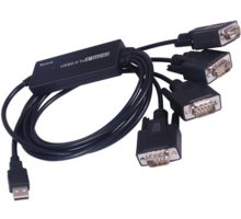 PremiumCord USB2.0 na 4 x RS232C