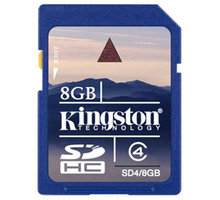 Kingston SDHC 8GB Class 4_1199702372