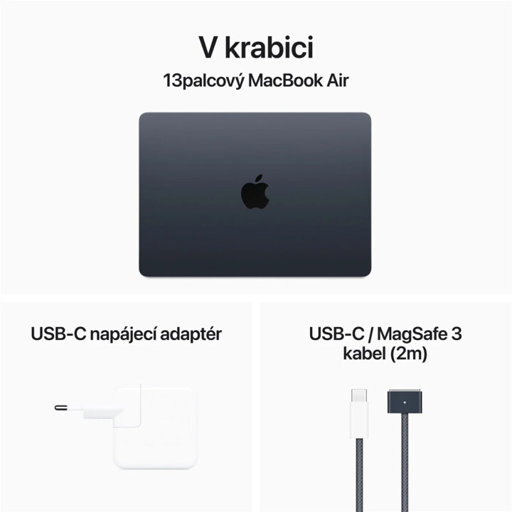 Apple MacBook Air 13, M3 8-core/16GB/512GB SSD/10-core GPU, temně inkoustová (M3, 2024)_2143498012