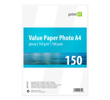 PRINT IT Value Paper Photo A4 150 g/m2 Glossy 100ks_286464402