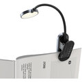 Baseus lampa s klipem, LED, flexibilní, 3W, černá_2082267091