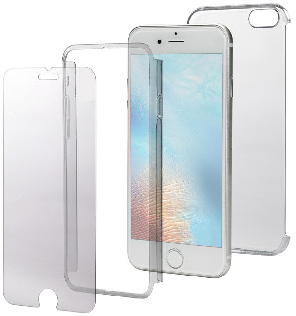 CELLY Body zadní kryt pro Apple iPhone 7, kompletní ochrana 3v1, čiré_897104722