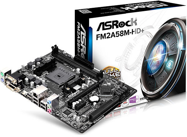 ASRock FM2A58M-HD+ - AMD A58_1891550033