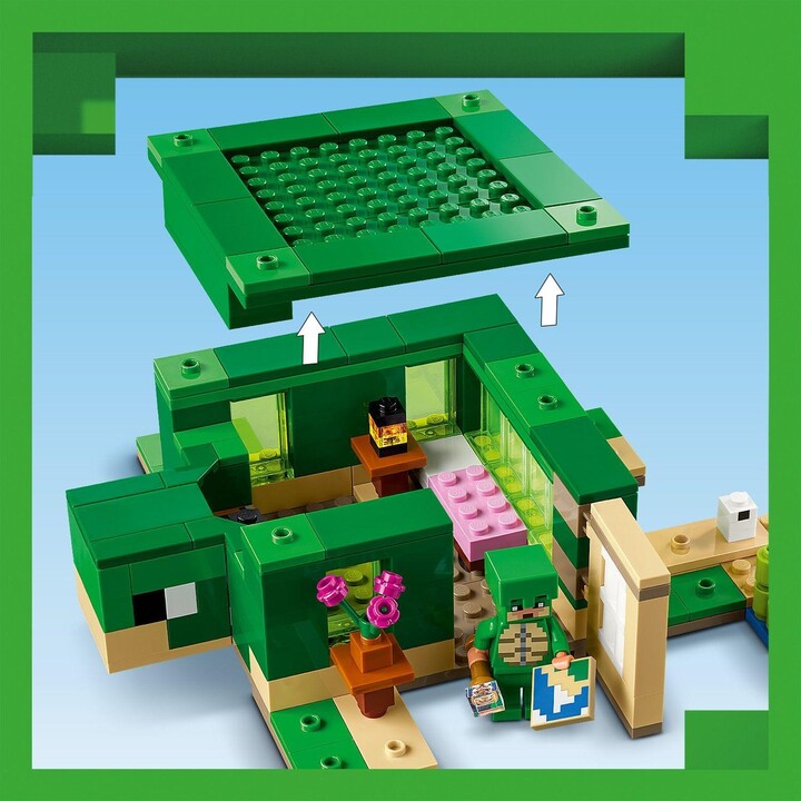 LEGO® Minecraft® 21254 Želví domek na pláži_1865904632