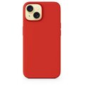 EPICO silikonový zadní kryt s podporou MagSafe pro iPhone 15, tmavě červená_211732515
