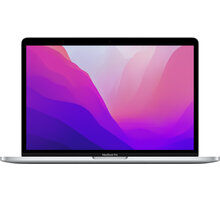 Apple MacBook Pro 13 (Touch Bar), M2 8-core, 16GB, 512GB, 10-core GPU, stříbrná (M2, 2022) (CZ) Poukaz 200 Kč na nákup na Mall.cz + Servisní pohotovost – vylepšený servis PC a NTB ZDARMA