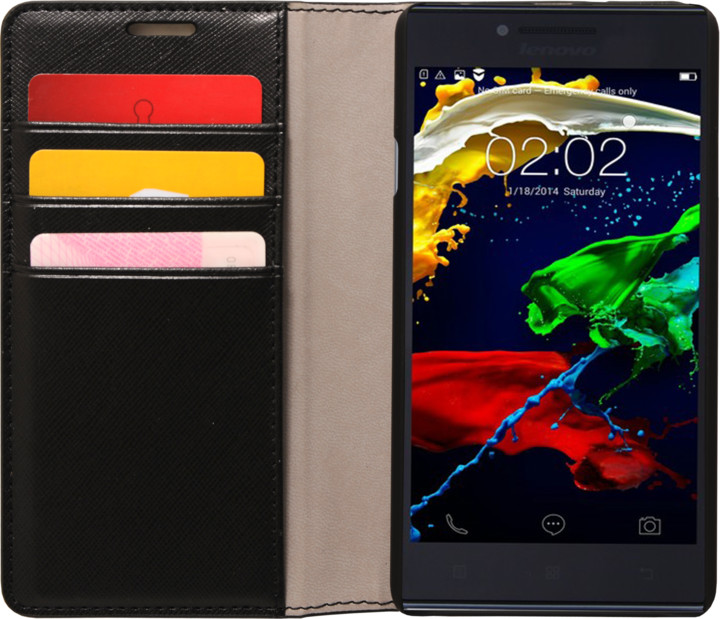 Lenovo Smartphone P70 Flip Case černá_2114041830