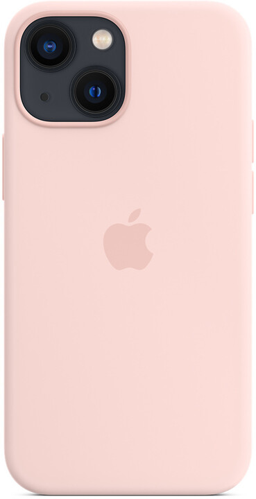 Apple silikonový kryt s MagSafe pro iPhone 13 mini, křídově růžová_1853457565