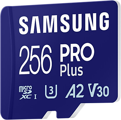 Samsung PRO Plus UHS-I U3 (Class 10) Micro SDXC 256GB + SD adaptér_1645427935