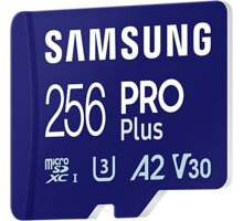 Samsung PRO Plus UHS-I U3 (Class 10) Micro SDXC 256GB + SD adaptér MB-MD256SA/EU