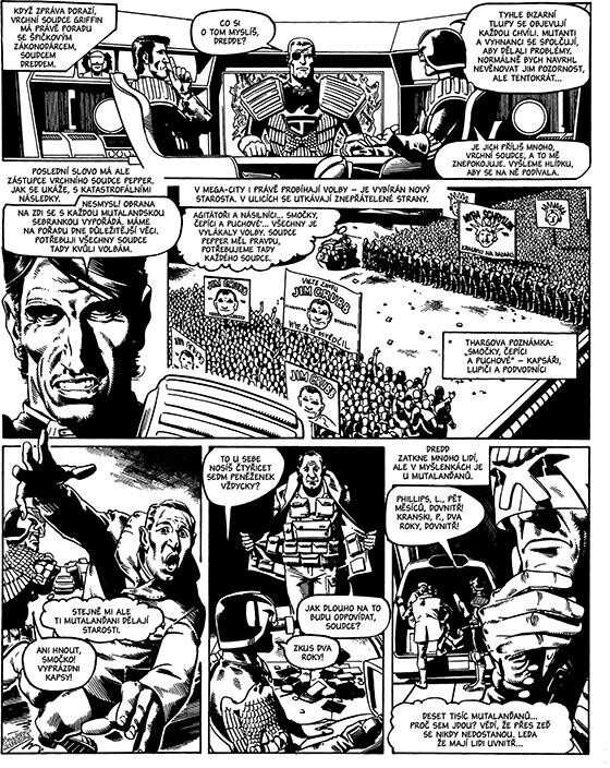Komiks Soudce Dredd: Sebrané soudní spisy, 2.díl
