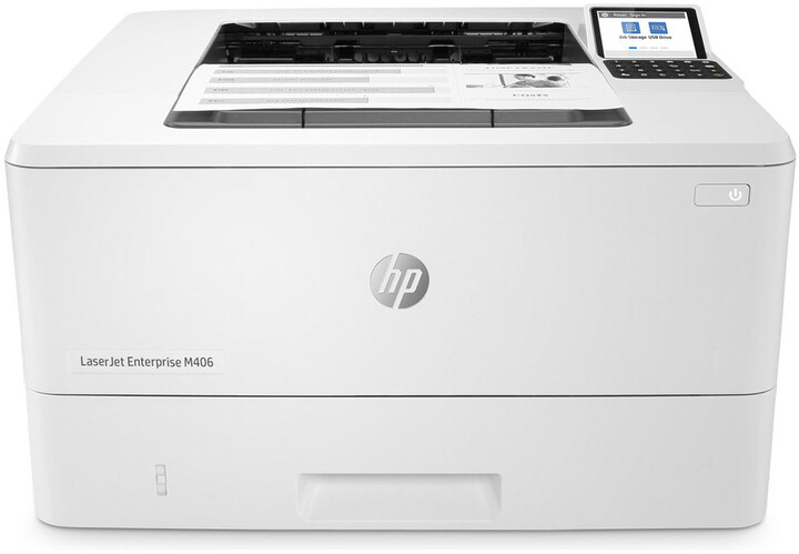 HP LaserJet Enterprise M406dn tiskárna, A4, duplex, černobílý tisk, Wi-Fi_1300841673