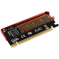 AXAGON PCEM2-S řadič, PCIe x16 - M.2 NVMe M-key slot adaptér, pasivní chladič_1739462577