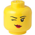 Úložný box LEGO Hlava - whinky (L)