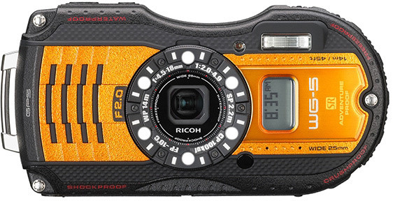RICOH WG-5 GPS, oranžová, kit_84805672