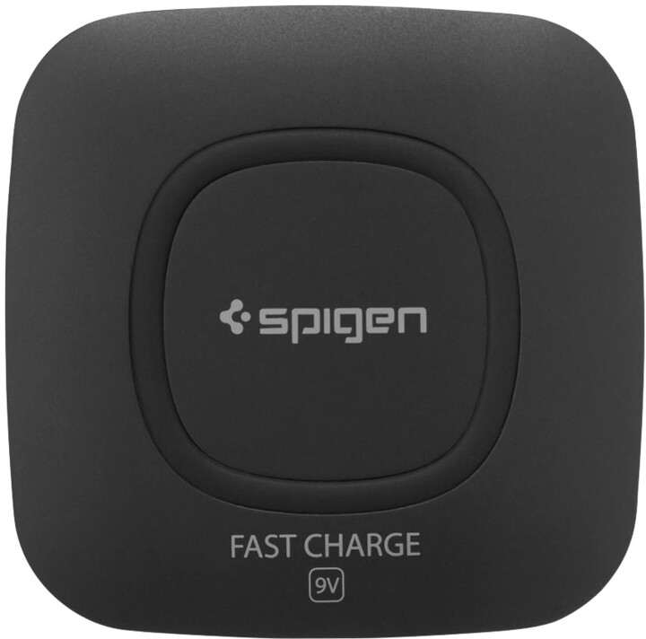 Spigen Essential F301W Wireless Charger, černá_1866748403