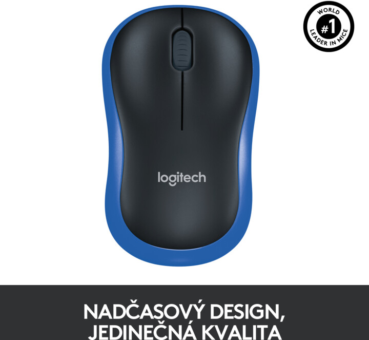 Logitech Wireless Mouse M185, modrá_1480203202