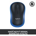 Logitech Wireless Mouse M185, modrá_1480203202