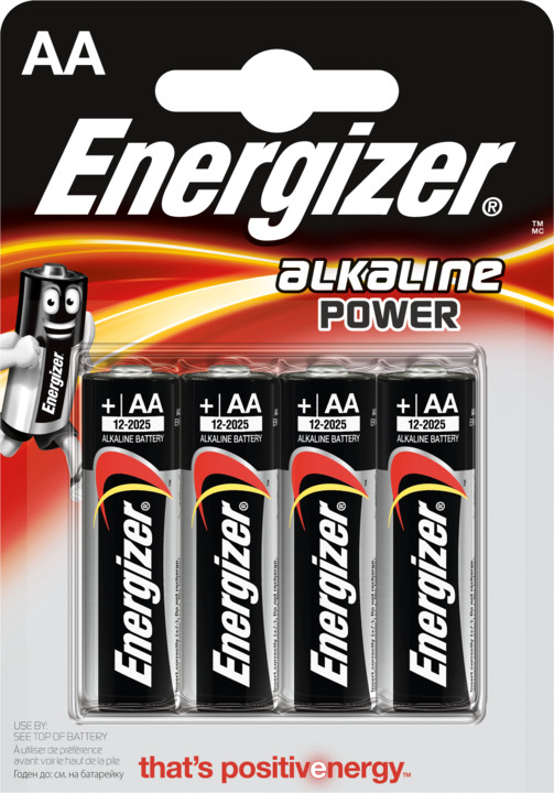 Energizer baterie LR6/4 Power Alkaline AA/4, 4ks_957450245