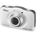 Nikon Coolpix S32, backpack kit, bílá_28961840