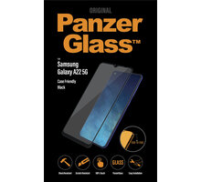 PanzerGlass ochranné sklo Edge-to-Edge pro Samsung Galaxy A22 5G, černá 7274
