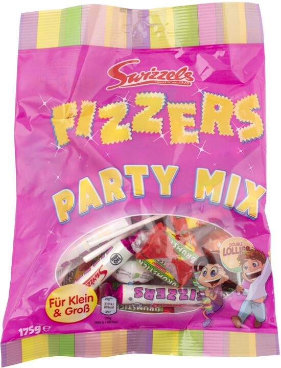 Fizzers Party mix, komprimát, lízátka, 175g_1337411693
