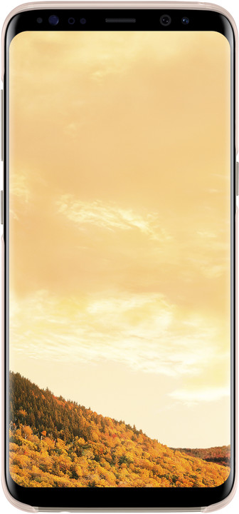 Samsung S8+, Poloprůhledný zadní kryt, růžová_1132173520