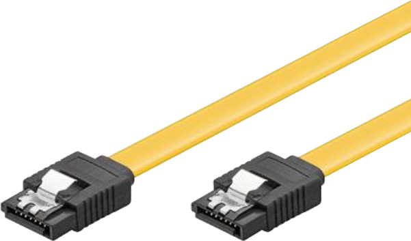 PremiumCord 0,3m SATA 3.0 datový kabel 1.5GBs / 3GBs / 6GBs, kov.západka_975187374