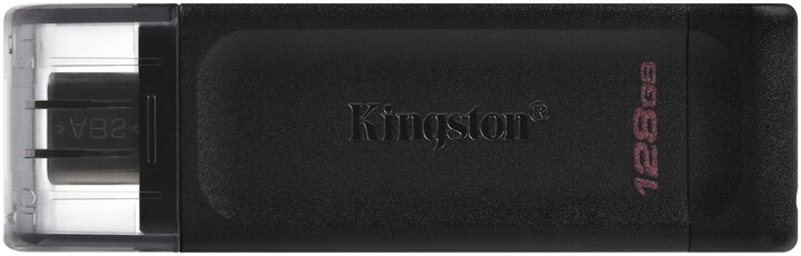 Kingston DataTraveler 70 - 128GB, černá_1219248998
